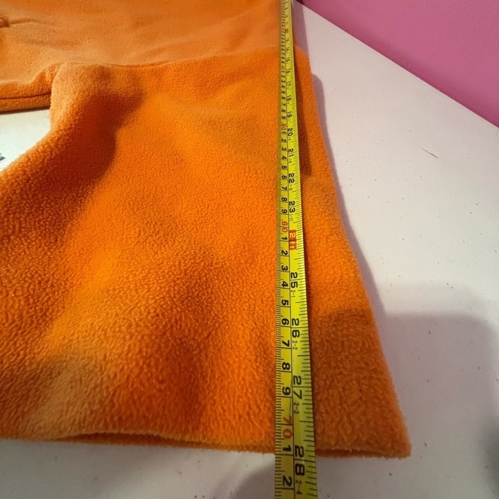 Plus Size Newport News Vibrant Orange Women's Poncho - Picture 8 of 15